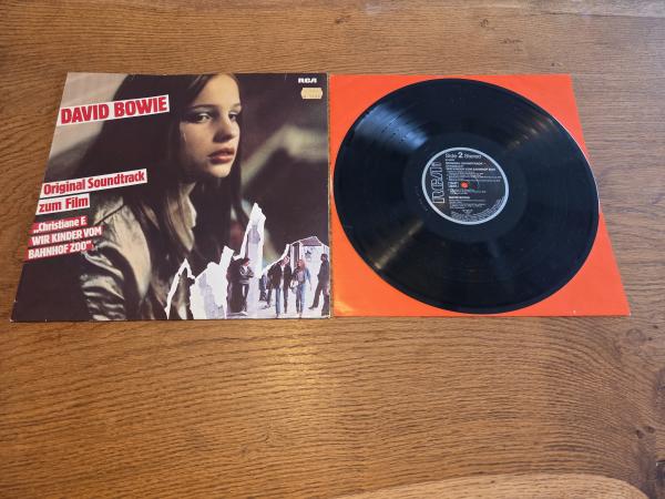 David Bowie ‎– Original Soundtrack Zum Film "Christiane F. Wir Kinder Vom Bahnhof Zoo" 1983 RCA ‎– BL 84239 Deutsche Pressung VG+/VG+